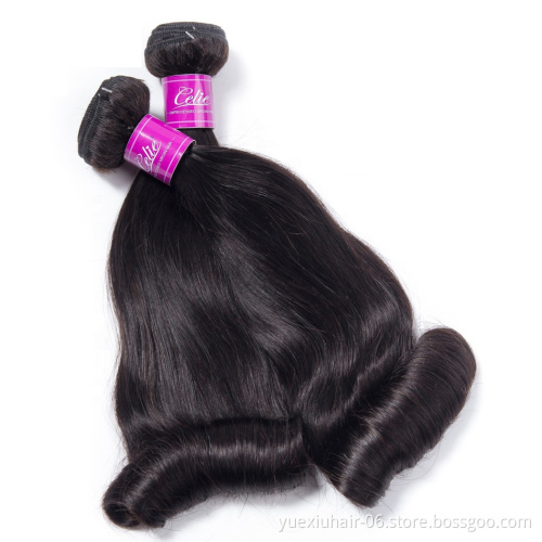 Factory Direct Supply cuticle aligned hair vendors human hair weave bundles egg curly hair bundles